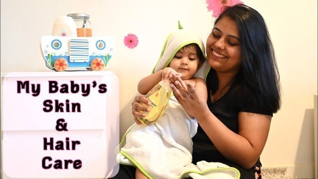 'AASHVI Baby\'s Skin & Hair Care Routine & Products Details with Demo'