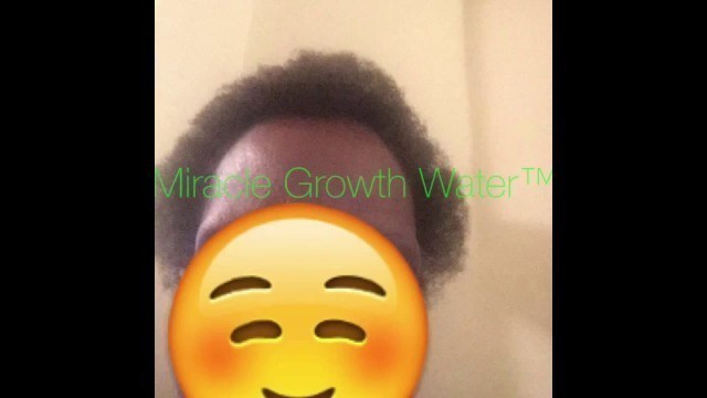 'MIRACLE GROWTH WATER  CUSTOMER HAIR GROWTH UPDATE'