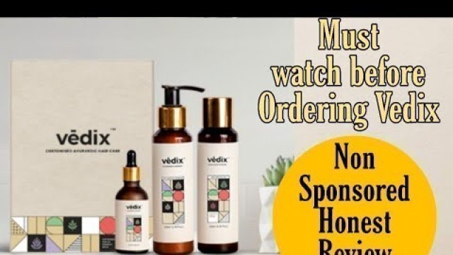 'Vedix Product Honest Review | vedix Ayurvedic customized hair care Regimen | Pretty and Pink'