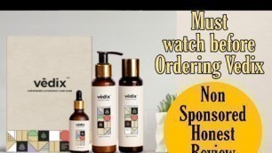 'Vedix Product Honest Review | vedix Ayurvedic customized hair care Regimen | Pretty and Pink'