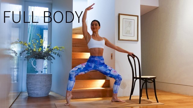 '30 MIN FULL BODY BARRE & PILATES WORKOUT || Sculpt & Strengthen'