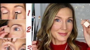 'Makeup 101 for Mature Beginners | 3-Step Eyeshadow Tutorial'