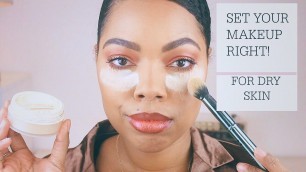 'HOW TO APPLY AND SET CONCEALER FOR DRY SKIN | NO BAKING | Karina Waldron'