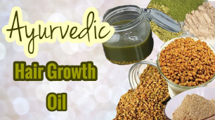 'DIY AYURVEDIC FENUGREEK HAIR GROWTH OIL'