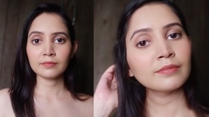 'Nude Makeup Look //Everyday Makeup Look // No Makeup Look Under 5 Minutes.'