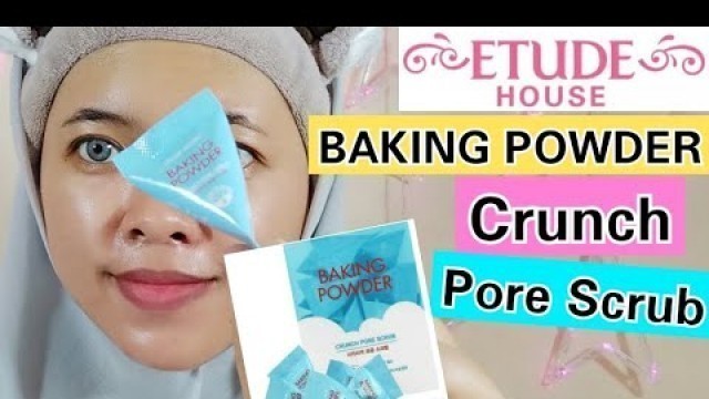 'Review ETUDE HOUSE - Baking Powder Crunch Pore Scrub | By Vapinka Makeup'