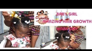 'Baby Girl Wash day Routine | This Product Grows Her Hair Like Magic |'