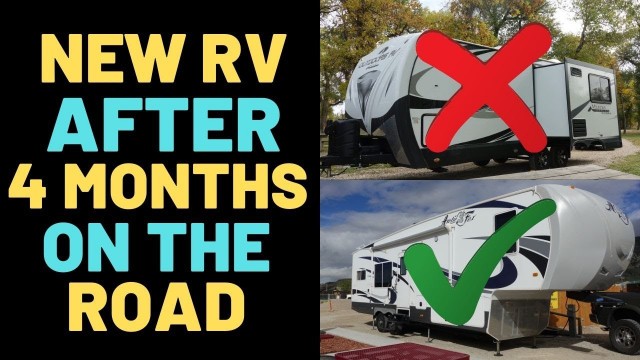 WHY WE BOUGHT A 5TH WHEEL AFTER 4 MONTHS IN OUR TRAVEL TRAILER