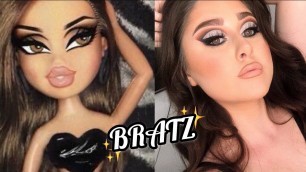 'BRATZ Doll Makeup Transformation'