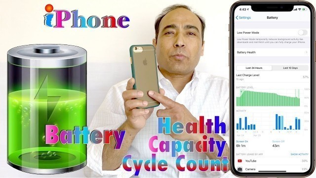 'iPhone,s Battery Cycle Count |  About Battery Health'