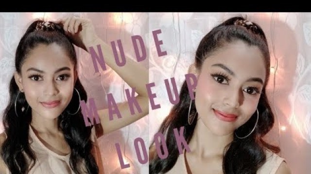 'Simple Nude Makeup looks | step by step | #nudemakeup #beauty'