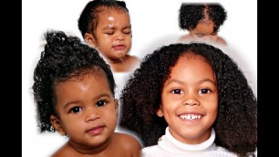 'WINTER EDITION: BABY and CHILD CURLY HAIR ROUTINE'