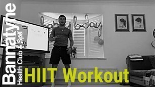 'HOME HIIT WORKOUT WITH WIL'