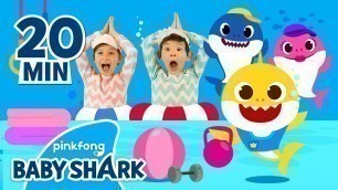 'Exercise with Baby Shark | Baby Shark Dance and more | +Compilation | Baby Shark Official'