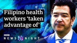 'Why are so many Filipino health workers dying of Covid19? - BBC Newsnight'