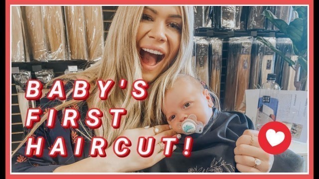 'CUTTING MY BABY\'S HAIR FOR THE FIRST TIME! DAILY VLOG'