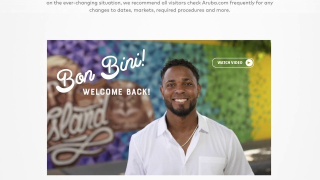 A quick video guide to the updated Aruba.com.