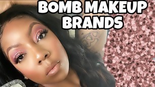 'BLACK OWNED MAKEUP BRAND LOOK+ REVIEW & GAME CHANGER BAKING POWDER !'