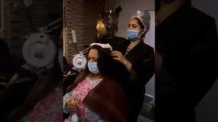 '#pichuTherapy hair treatment #M78BeautySalon #Hair #Ayurveda'