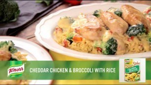 'Cheddar Chicken & Broccoli Rice | Simple Dinner Recipe from Knorr®'