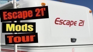 Escape 21 Travel Trailer-Mods We've Done So Far