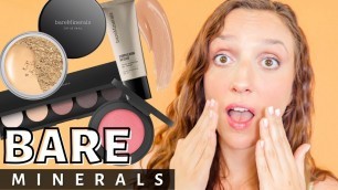 'BARE MINERALS FIRST IMPRESSIONS | Is bare minerals worth the high price point?'