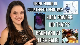 'What’s Up in Makeup NEWS! Huda Baking Powder Turns Woman BLUE! Urine Found in Perfume and MORE!'