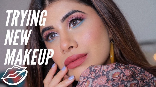 'Trying out some NEW makeup! | Malvika Sitlani'