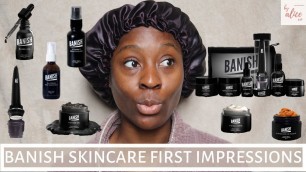 'BANISH ACNE SCARS, HYPERPIGMENTATION, DARK SPOTS | BANISH STARTER KIT REVIEW | byalicexo'