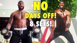 'Can You Do These LeBron James \"8 HOME WORKOUT SETS\"?'