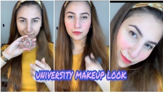 'University Makeup tutorial | TeenAgers Basic Makeup Tips And Tricks | How To do Makeup'