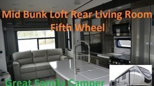 4 slide Out Mid Bunk Loft Fifth Wheel 2020 Elkridge 38MB by Heartland RVs @ Couchs RV Nation Reviews