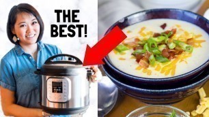 'EASY Instant Pot Loaded Potato Soup - Great for Beginners!'