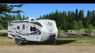 Quick Tour of the 2021 Arctic Fox North Fork 25R Travel Trailer.