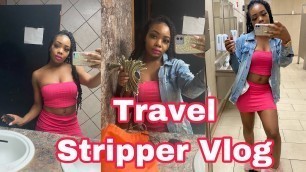 ATLANTA TO BIRMINGHAM| TRAVEL STRIPPER VLOG|