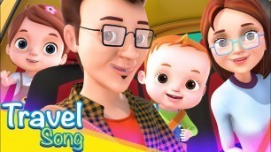 Travel Song And More Nursery Rhymes & Kids Songs | Baby Ronnie Rhymes | Learn Vehicles For Kids