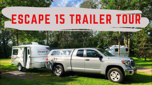 Rare Escape 15' Travel Trailer Tour (237)