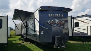 2019 Puma 39PQB 2 bedroom Destination Trailer with Quad bunks @ Camp-Out RV in Stratford