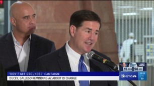 Ducey, Gallego Reminding Arizona About Travel ID