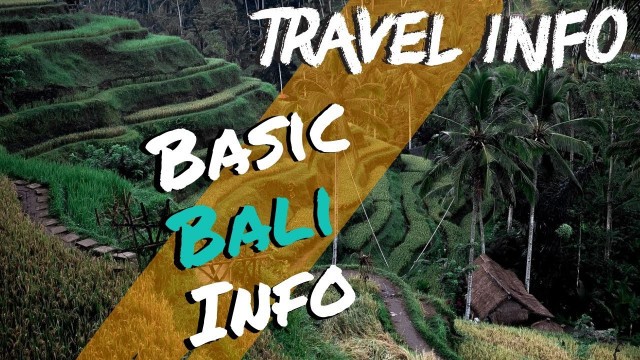 Basic Bali Travel Info - Before You Travel To Bali