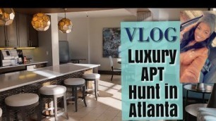 Travel Nurse Vlog: LUXURY APARTMENT HUNTING TOUR IN ATLANTA