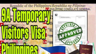 TRAVEL UPDATE: HOW TO APPLY / REQUIREMENTS FOR  9A VISA TO TRAVEL TO THE PHILIPPINES DURING PANDEMIC