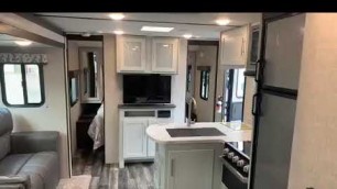 Amazing Interior on this New Travel Trailer!  2020 Keystone Bullet 287QBS