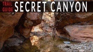 Secret Canyon - Sedona, AZ - Trail Guide to backpacking in the Secret Canyon Wilderness