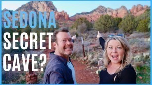 SEDONA SECRET CAVE? | RV LIVING FULL TIME | (ARIZONA TRAVEL)