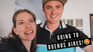 Travelling to BUENOS AIRES: 15+ Hour Overnight Bus Ride in ARGENTINA + Eating DELICIOUS BURGERS!