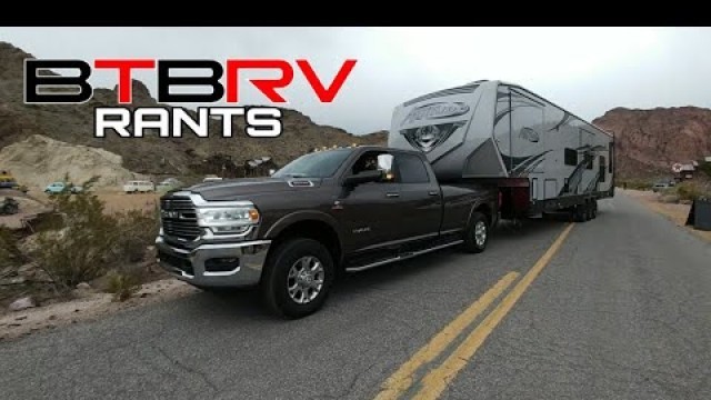 #8: 2019 RAM vs Ford Dually, Fifth Wheel vs Travel Trailer Weight, RV stuff