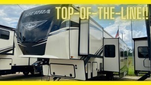 New top-of-the-line 5th wheel camper!! This Sierra has everything you need in a rv! Camper Tour