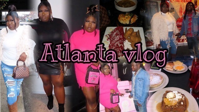 ATLANTA VLOG | Things To Do In Atlanta ... Hookah, Trap Museum , Good food & More |iamchelsiejanea