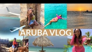 ARUBA VACATION TRAVEL DURING PANDEMIC | CRYSTAL CHANEL | VLOG #36